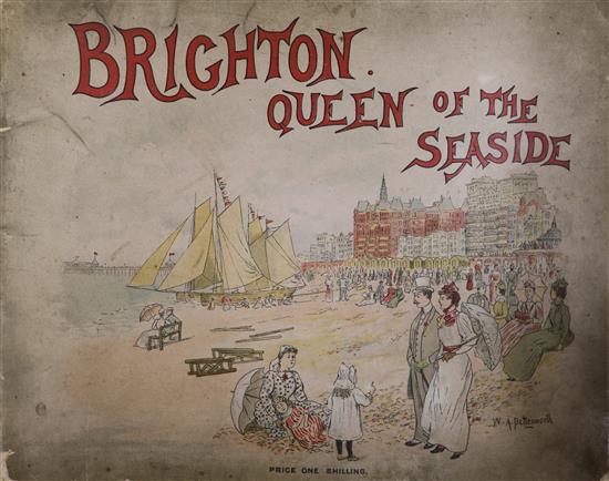 Bettesmith, W.A. - Brighton, Queen of the Seaside, oblong quarto, soft cover, Jerrald and Sons London